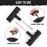 2packs x 6Pcs Tyre Repair Kit Tire Puncture Emergency Tools Set Motorcycle Bike Car AU - 45-Degree Angle