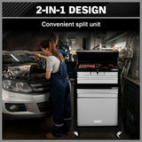 HORUSDY 7 Drawer Tool Box Trolley Cabinet Storage Cart Garage Toolbox Organiser - Extra Image