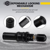 4Pcs Tyre Deflators Air Deflator Tire Valve Core Tool 10~30 PSI Portable 4x4 Au - 45-Degree Angle