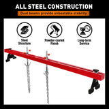 1.5M Engine Support Bar Engine Load Leveler 1100Lb Transmission Dual Hook Garage - Side View