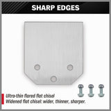 25cm Floor Scraper Tile Glue Removal Chisel Remove Tile Thinset Scaling Chisel - Top-Down View