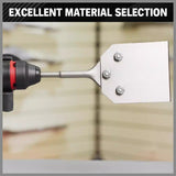 25cm Floor Scraper Tile Glue Removal Chisel Remove Tile Thinset Scaling Chisel - Low Angle