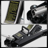 Hydraulic Floor Jack 2.5T Trolley Low Profile Car Track Quick Lifting 85-385mm - Close-Up Angle
