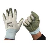 12Pairs Cotton Gloves Work Safety Glove Thick Heavy Seamless Heavy Duty Warehouse - Side View