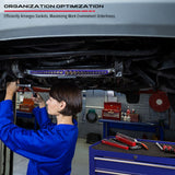 SEDY Magnetic Socket Holder Organizer Set Detachable 1/4 Drive Metric SAE Tool - Extra Image