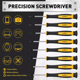 140Pcs Magnetic Screwdriver Set Hex Key Magnetizer Demagnetizer Precision Screwdriver - Rear View