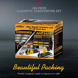 140Pcs Magnetic Screwdriver Set Hex Key Magnetizer Demagnetizer Precision Screwdriver - Extra Image