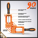 90? Degree Corner Clamp Welding Vice Woodworking Alloy Body With Quick Release