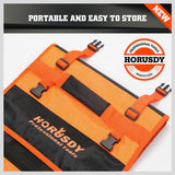 Lockable Tool Holder Belt 21 Pockets & Compartments Ployester Fabric Multi Use - Side View