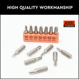 58Pc Ratchet Screwdriver Bits Set Nut Driver Setter Hex Torx Key Phillips Slot - 45-Degree Angle