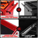 5-Drawer Tool Storage Trolley Cart - Heavy Duty Garage Cabinet Organizer with Lockable Wheels - Extra Image