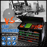 HORUSDY 10-Drawer Tool Box Chest Toolbox Lockable Drawer Cabinet Garage Storage - Extra Image