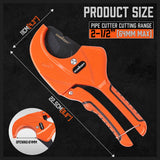 HORUSDY PVC Ratchet Cutter 64mm 2 - 1/2