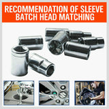 8Pc Metric Socket Set 1/2