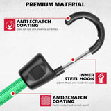 SEDY 60Pcs Bungee Cords Set Heavy Duty Tie Down Straps Camping Moving w/ Hooks - Side View