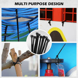 SEDY 60Pcs Bungee Cords Set Heavy Duty Tie Down Straps Camping Moving w/ Hooks - Extra Image