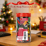SEDY 60Pcs Bungee Cords Set Heavy Duty Tie Down Straps Camping Moving w/ Hooks - Extra Image