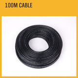 100M 7 Core Wire Cable Trailer Cable Automotive Boat Caravan Truck Coil V90 PVC - Top-Down View