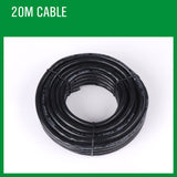 20M X 5 Core Wire Cable Trailer Cable Automotive Boat Caravan Truck Coil V90 PVC - Top-Down View