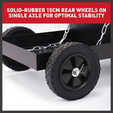 4-Drawer Welding Cart MIG Welder Trolley Cabinet TIG ARC MMA Plasma Cutter Bench - Close-Up Angle