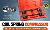 2Pc Heavy Duty Coil Spring Compressor Clamp Car Truck Shocker Struts Replace - Front View