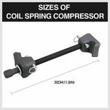 2Pc Heavy Duty Coil Spring Compressor Clamp Car Truck Shocker Struts Replace - 45-Degree Angle