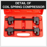 2Pc Heavy Duty Coil Spring Compressor Clamp Car Truck Shocker Struts Replace - Close-Up Angle