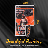 2Pc Adjustable Strap Wrench Rubber Belt Spanner Multi-Purpose Jar Opener Filter - Low Angle