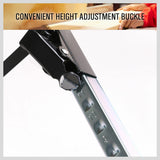 4Pc Mastercraft Sawhorse Metal Folding Non-slip Surface Saw Horse 120KG Capacity - Close-Up Angle