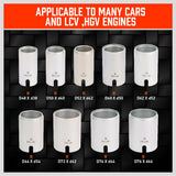 26Pc Universal Press & Pull Sleeve Kit Bush Bearing Remove LCV HGV Engines Tools - Rear View