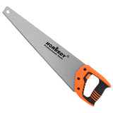 20 Hand Saw Sharp Cut Wood Plastic Cutting Heavy Duty Crosscut Saw 600mm Long