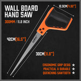Plaster Saw Wall Board Hand Saw Drywall Plastic Board Jab Saw Cutting 420mm Long - Side View