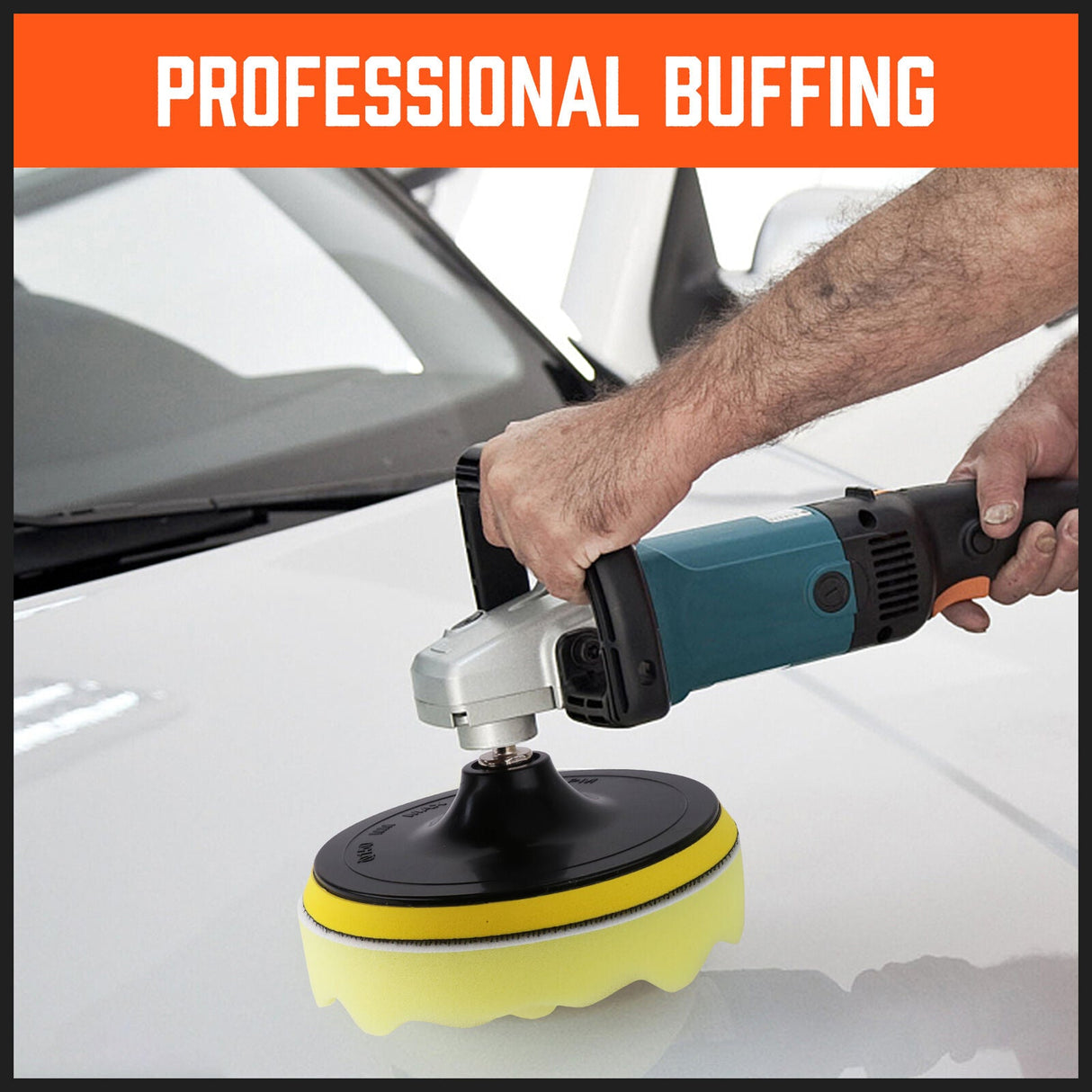 11Pc 6 Buffing Waxing Polishing Pads Kit Sponge Pad Set For Car Polisher Drill