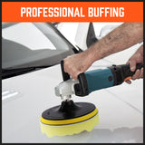 11Pcs 6 Buffing Waxing Polishing Pads Sponge Pad Set For Car Polisher Drill