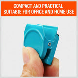 16Pc Magnetic Spring Clamps Magnet Refrigerator Clips Note Holder Fridge Tips - Close-Up Angle