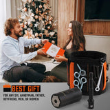 Magnetic Wristband & Universal Socket Grip 7-19mm Magnets Screws Nails Holder - Top-Down View