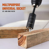 Magnetic Wristband & Universal Socket Grip 7-19mm Magnets Screws Nails Holder - Extra Image