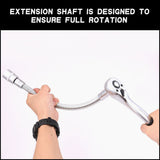 3PC Flexible Socket Extension Bars Shaft Set 1/2