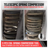 Coil Spring Compressor Tool Strut Front Rear Suspension Repair for Mercedes Benz - Rear View