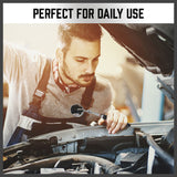 3Pc Magnetic Pick Up Tool & Swivel Inspection Mirror Telescoping Rod Heavy Duty - Low Angle