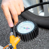 Ingco 5Pc Compessor Air Tool Set Paint Sprayer Air Blower Wash Tyre Inflating 5M Hose - Top-Down View