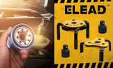 ELEAD 2Pcs Oil Filter Wrench Set Adjustable Oil Filter Change Set Engine Filters - Side View