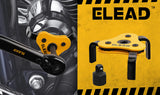 ELEAD Oil Filter Wrench Set Adjustable Oil Filter Removal Tool Automotive Use - Side View