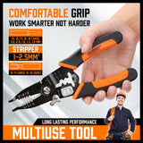 8 Wire Stripping Tool Wire Cutter Hand Crimping Pliers Strip Cutter Insulated