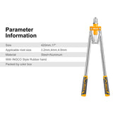 INGCO 17 Hand Riverter Long Arm Pop Rivert Heavy Duty For 3.2mm 4mm & 4.8mm