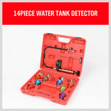 Universal Cooling System Radiator Pressure Tester Gasket Test Kit Leak Detector - Side View