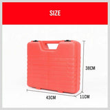 Universal Cooling System Radiator Pressure Tester Gasket Test Kit Leak Detector - Extra Image