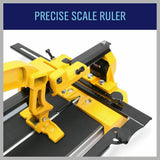 600mm Manual Tile Cutter Laser Guide Home Pro Tile Cutting Machine Heavy Duty - Top-Down View