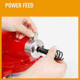 Electric Drain Cleaner Sewage Machine 400RPM Sewer Plumbing Snake Pipe 10M Colis - Top-Down View