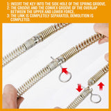 Electric Drain Cleaner Sewage Machine 400RPM Sewer Plumbing Snake Pipe 10M Colis - Rear View